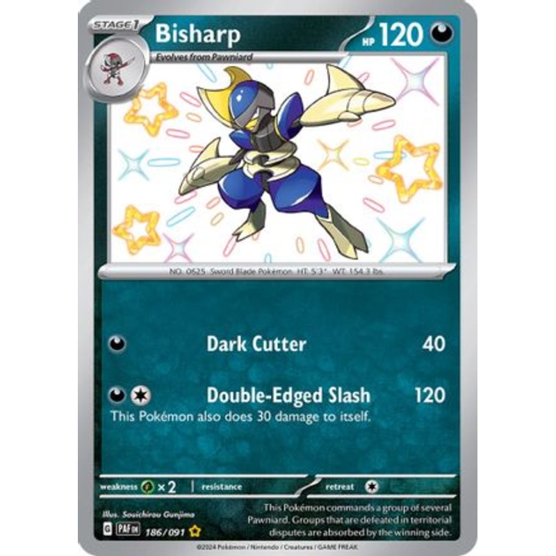 Bisharp (186/091) [Scarlet & Violet: Paldean Fates]