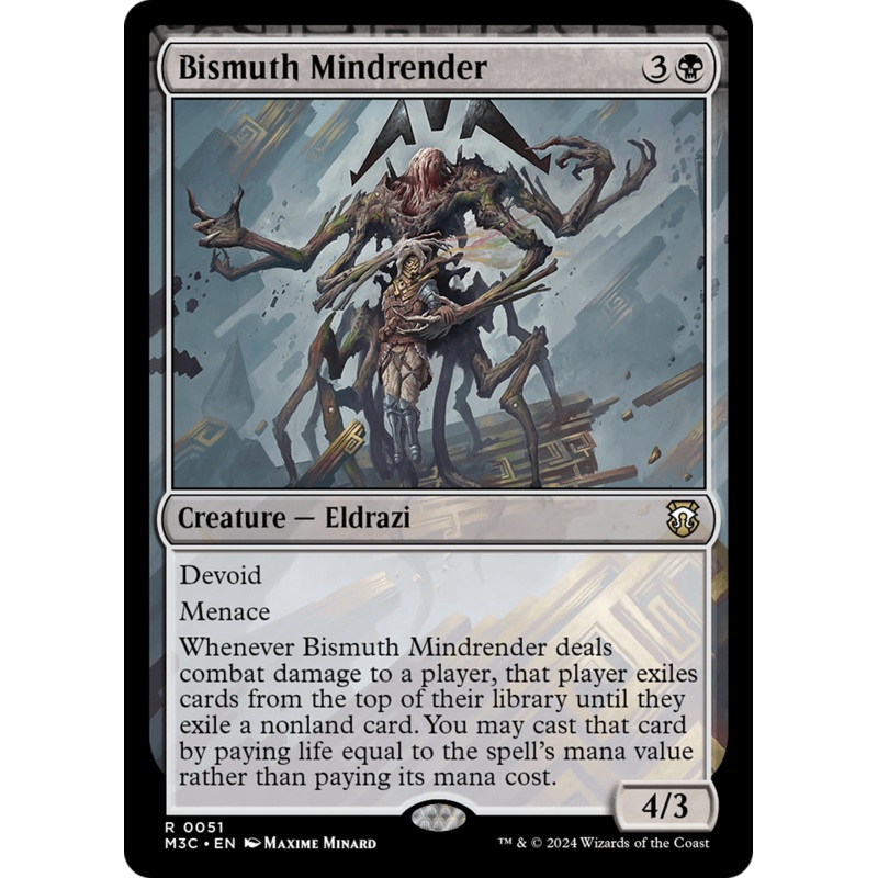 Bismuth Mindrender (Ripple Foil) [Modern Horizons 3 Commander]
