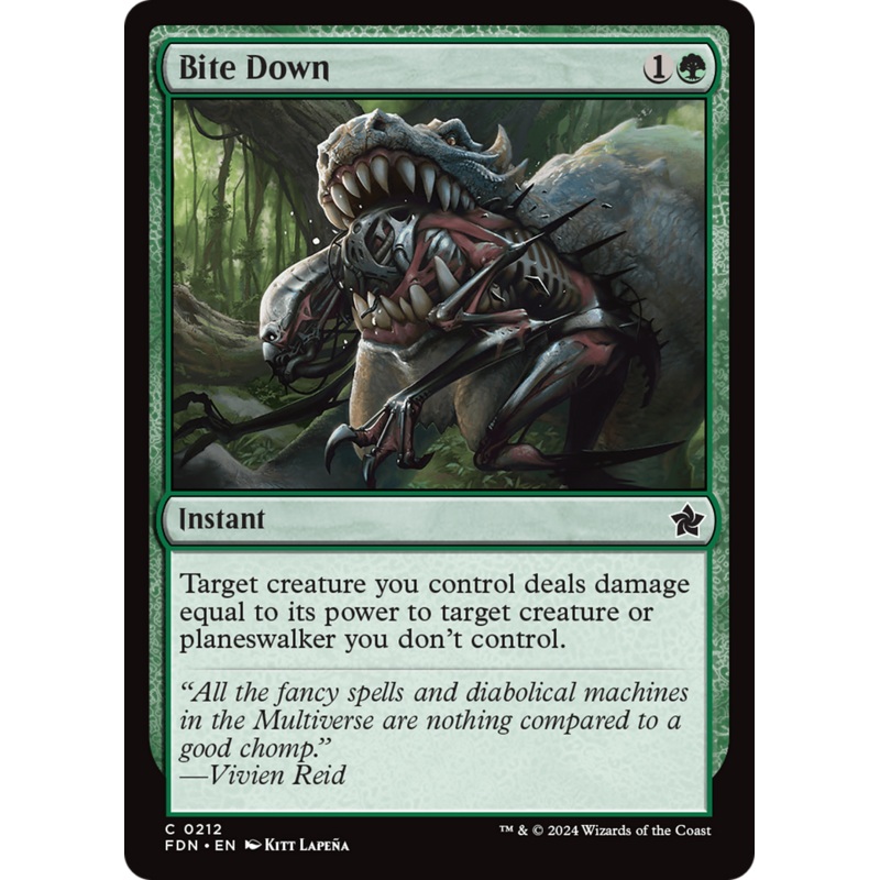 Bite Down [Foundations] Foil