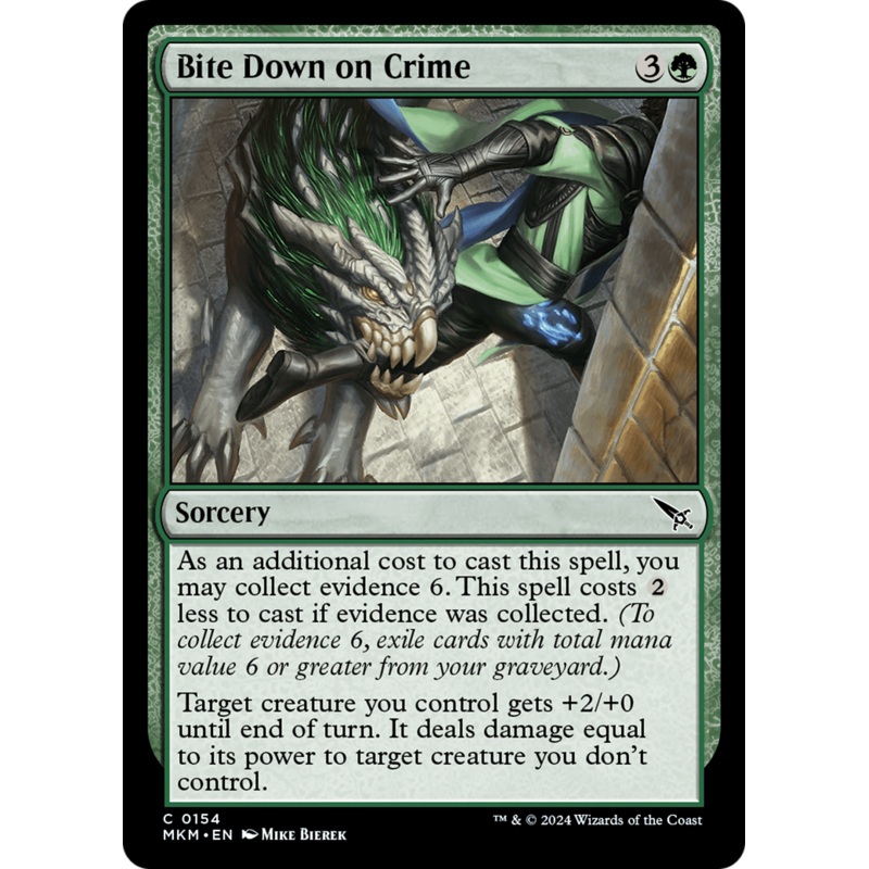 Bite Down on Crime [Murders at Karlov Manor] Foil