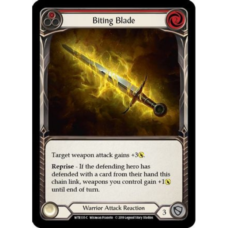 Biting Blade (Red) (WTR135) Unlimited Edition – Welcome to Rathe