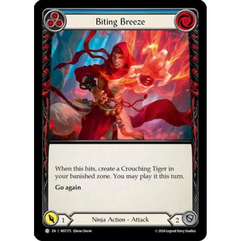 Biting Breeze (Blue) (MST175) Rainbow Foil – Part the Mistveil