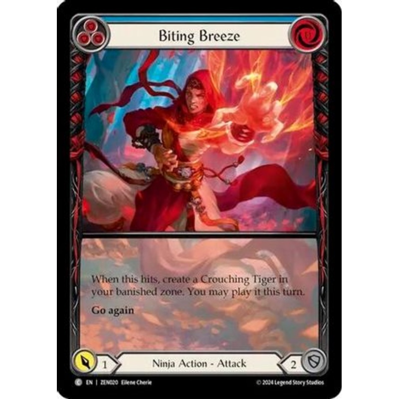 Biting Breeze (Blue) (ZEN020) – Blitz Deck: Part the Mistveil – Zen