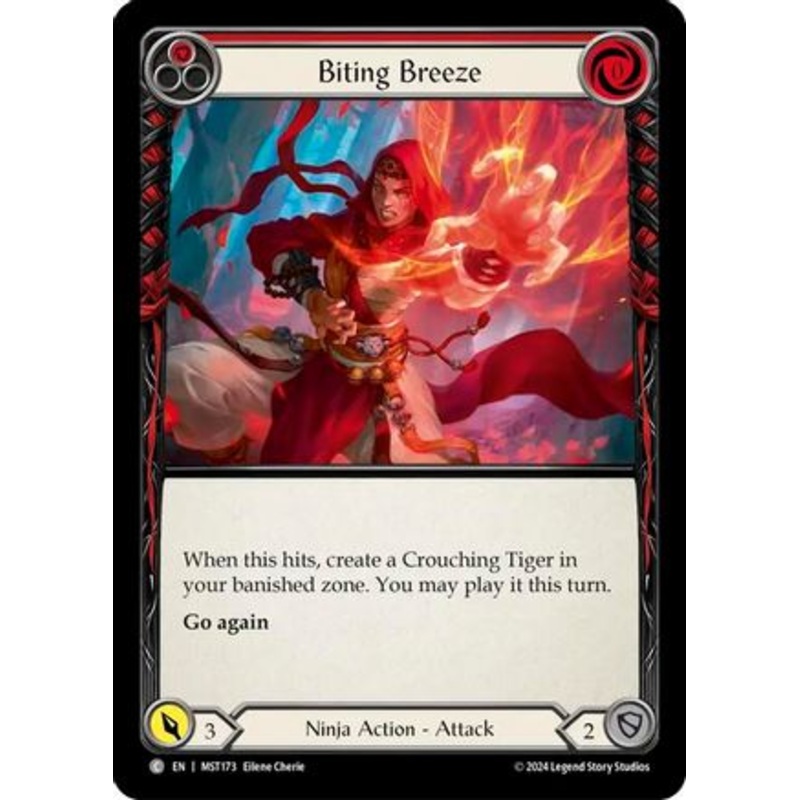 Biting Breeze (Red) (MST173) Rainbow Foil – Part the Mistveil