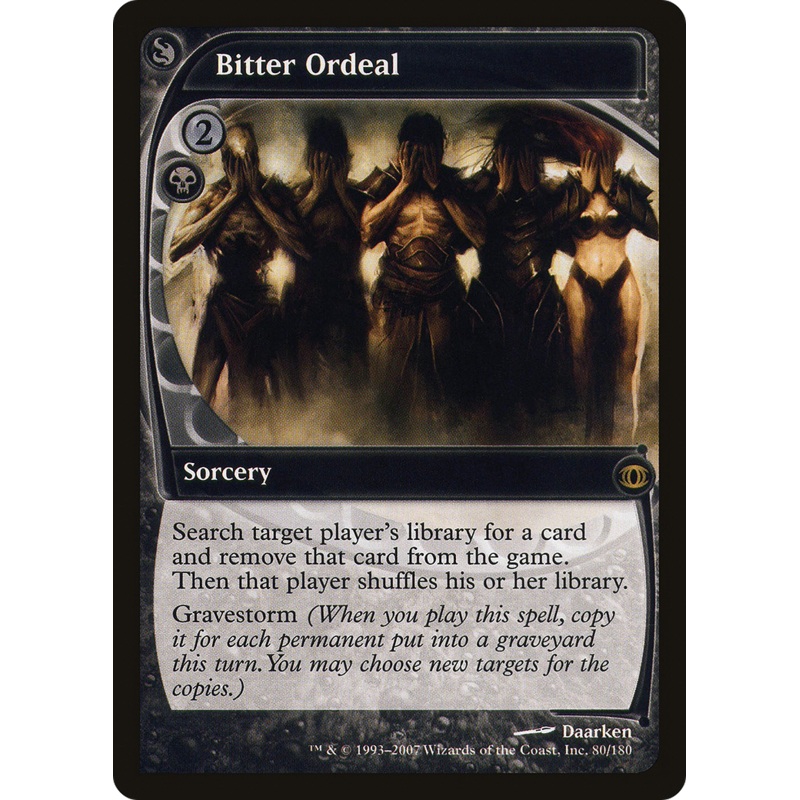 Bitter Ordeal [Future Sight]