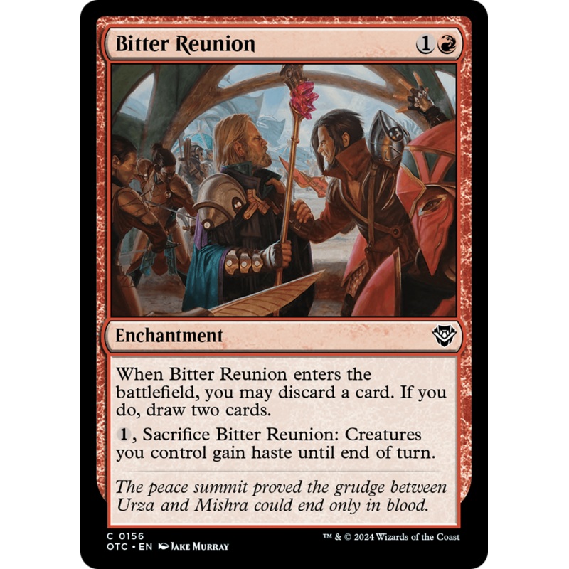 Bitter Reunion [Outlaws of Thunder Junction Commander]
