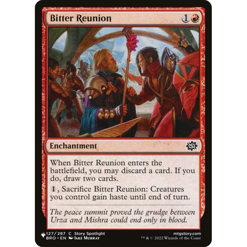 Bitter Reunion [The List]