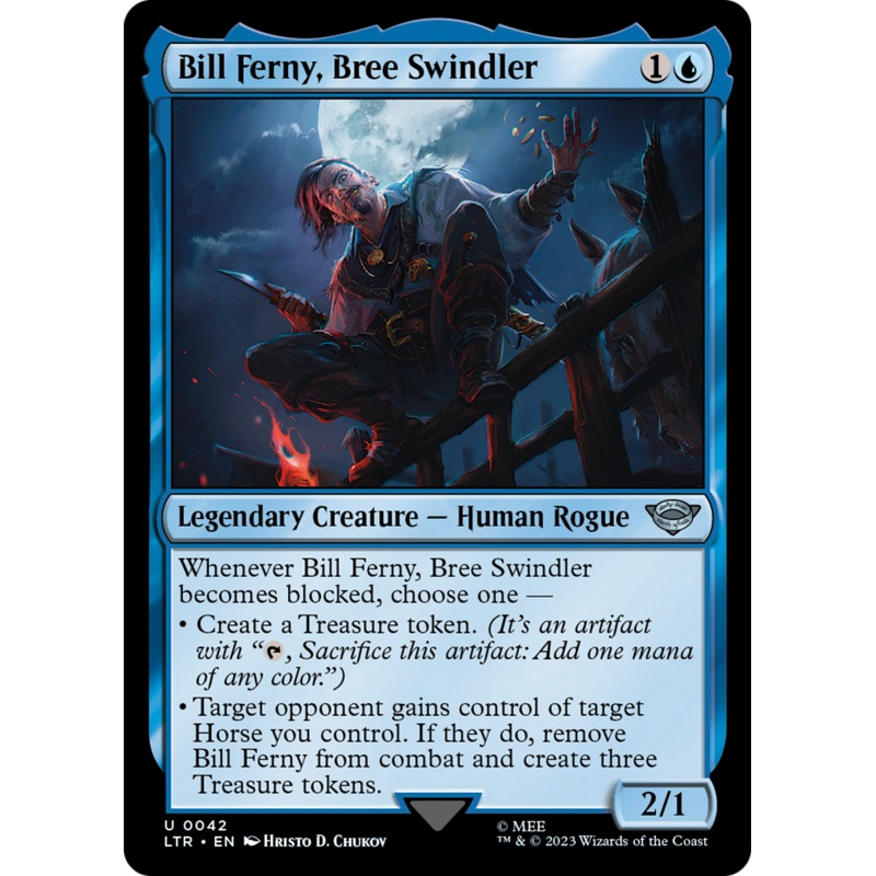 Bill Ferny, Bree Swindler [The Lord of the Rings: Tales of Middle-Earth] Foil