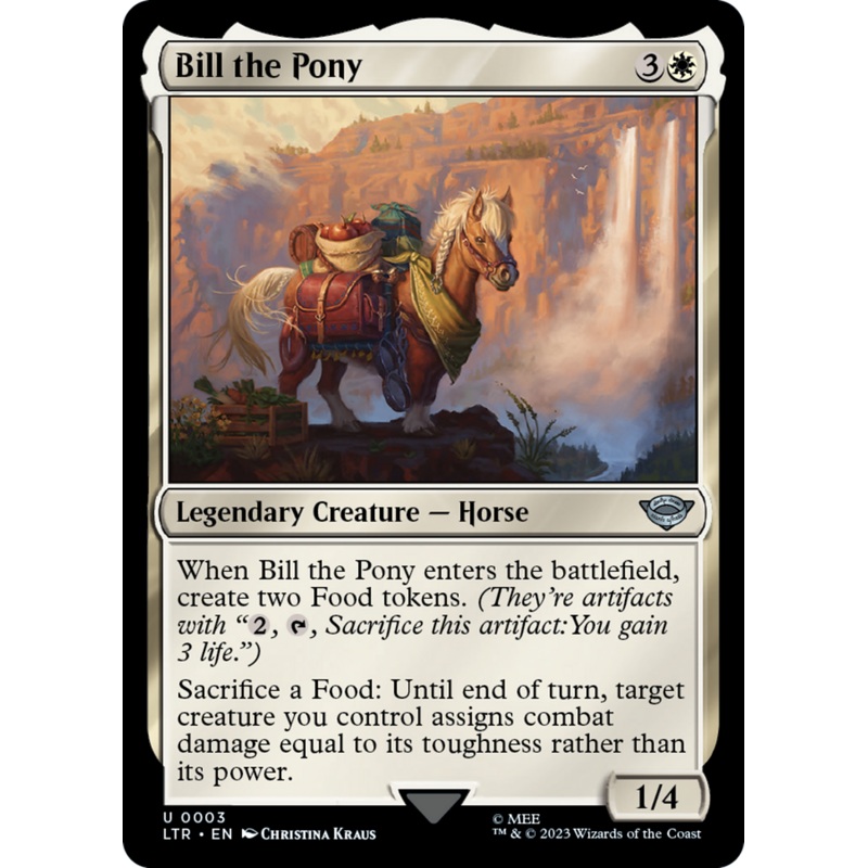 Bill the Pony [The Lord of the Rings: Tales of Middle-Earth]