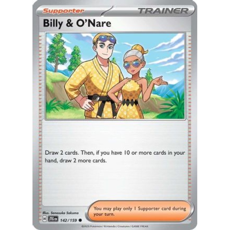 Billy & O’Nare (142)   – SV09 Journey Together