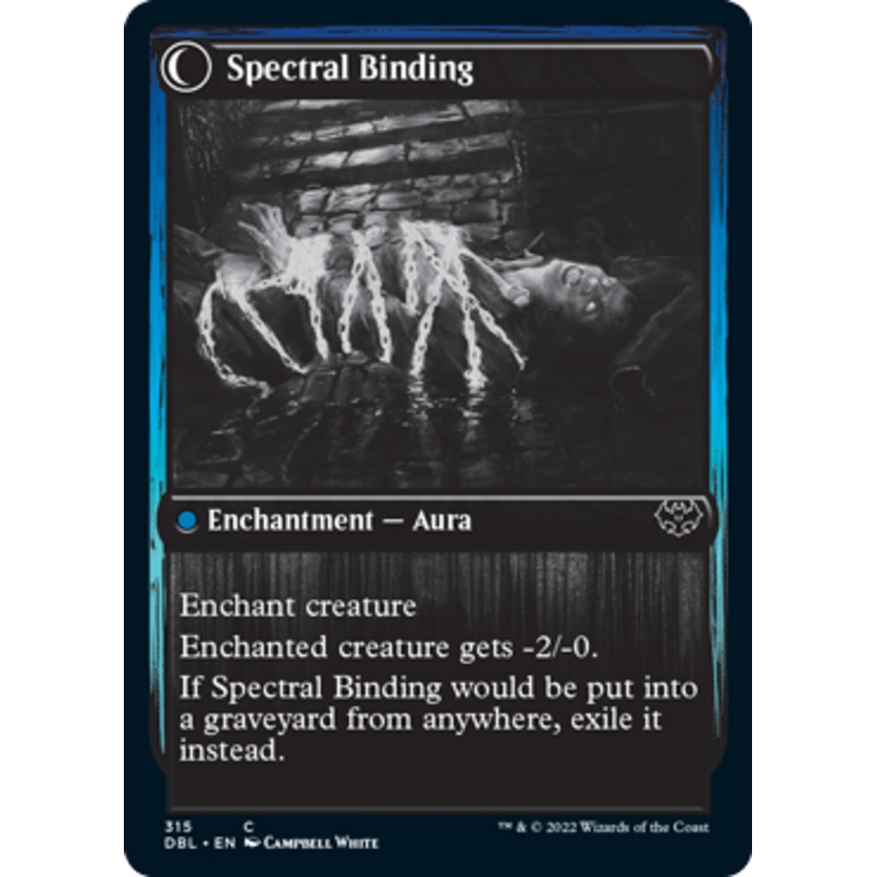 Binding Geist // Spectral Binding [Innistrad: Double Feature] Foil