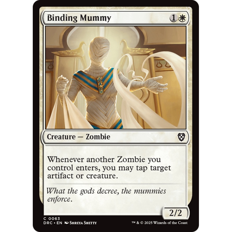 Binding Mummy (063) – Commander: Aetherdrift
