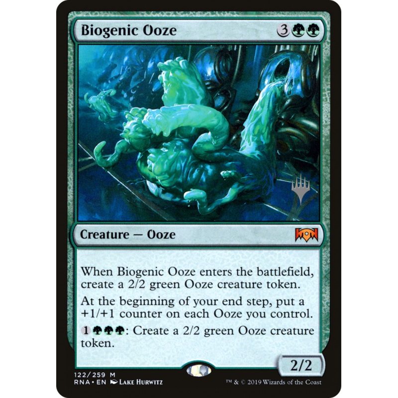 Biogenic Ooze (Promo Pack) [Ravnica Allegiance Promos]