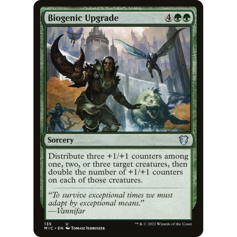 Biogenic Upgrade [Innistrad: Midnight Hunt Commander]