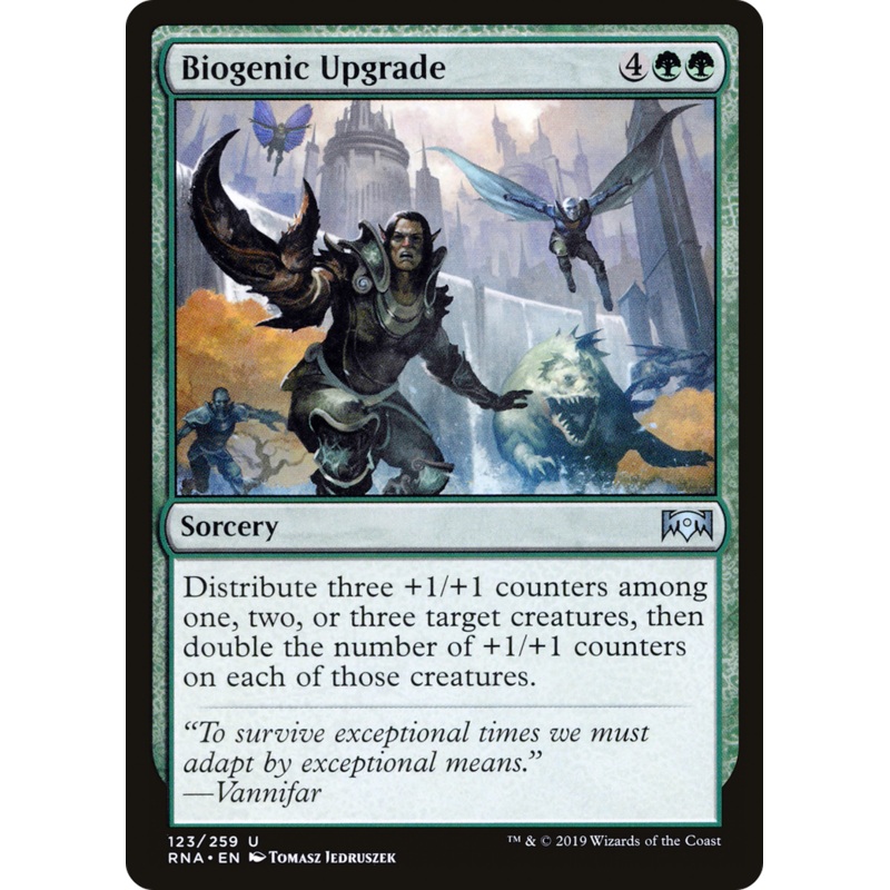 Biogenic Upgrade [Ravnica Allegiance]