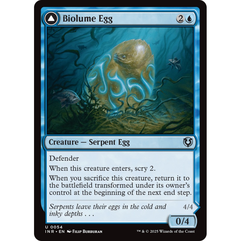 Biolume Egg Foil (054) – Innistrad Remastered