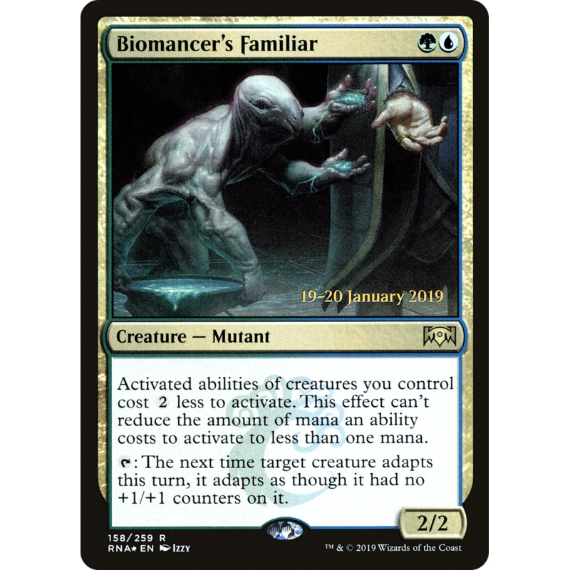 Biomancer’s Familiar [Ravnica Allegiance Prerelease Promos]