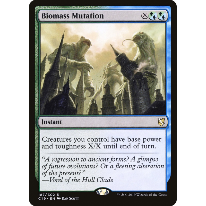 Biomass Mutation [Commander 2019]