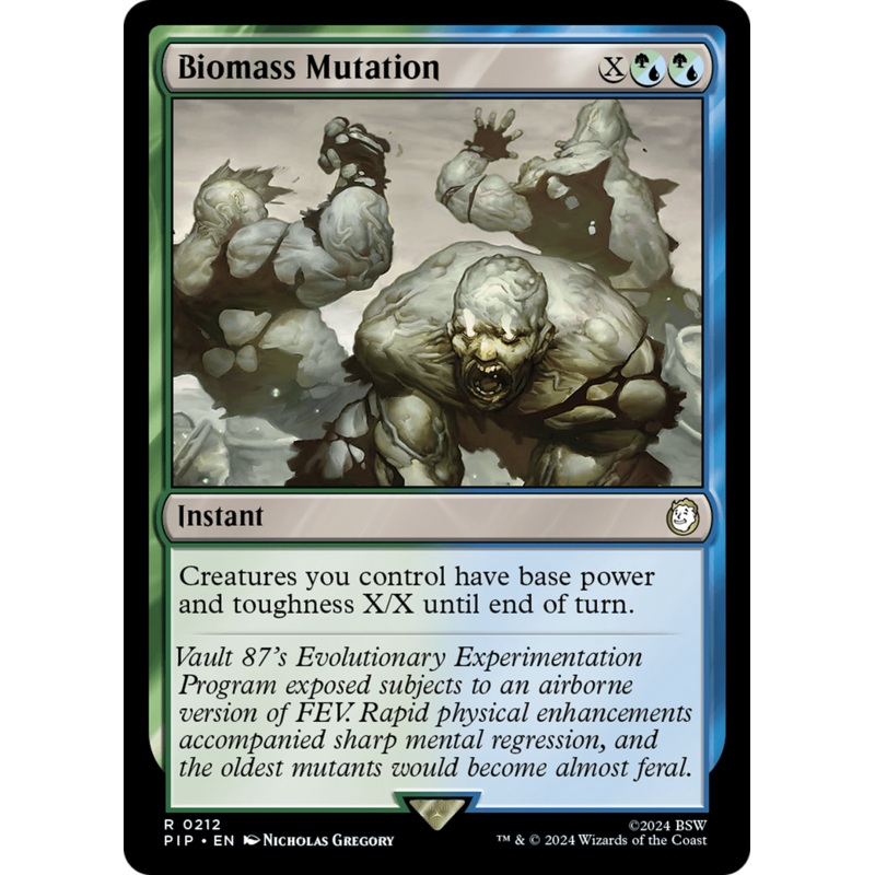 Biomass Mutation [Fallout] Foil