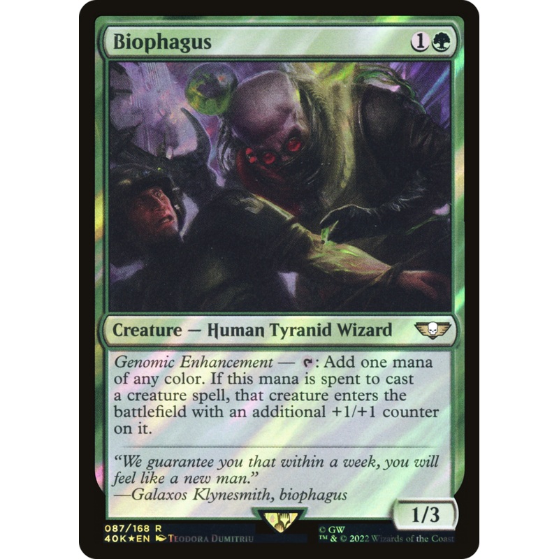 Biophagus (Surge Foil) [Warhammer 40,000]