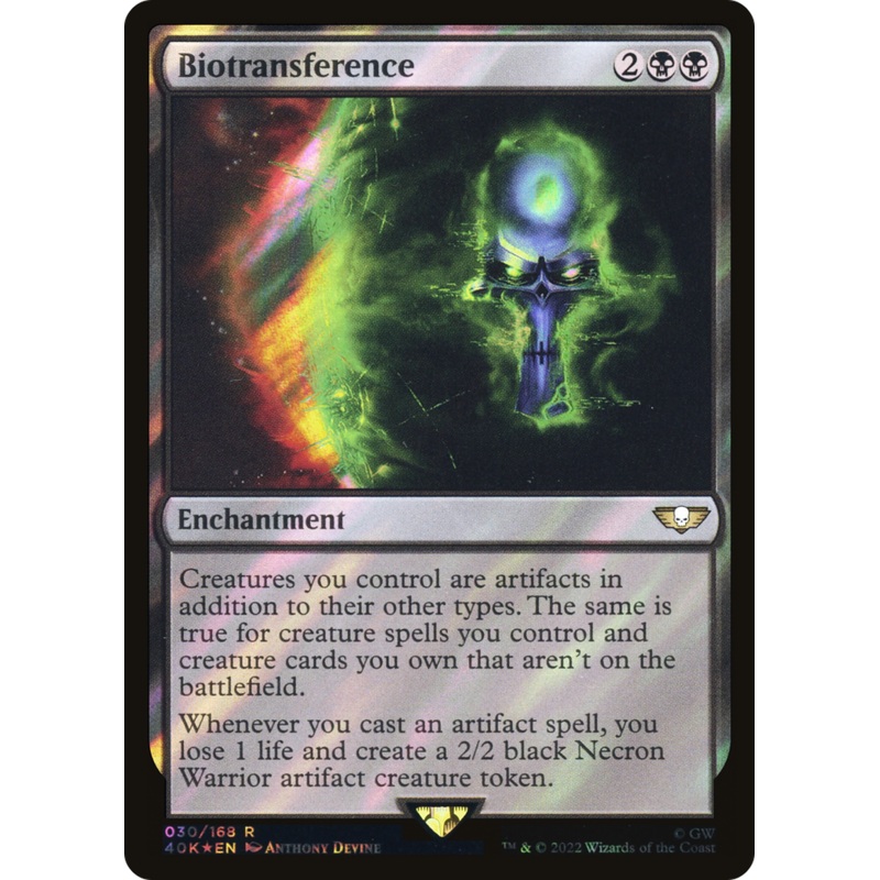 Biotransference (Surge Foil) [Warhammer 40,000]