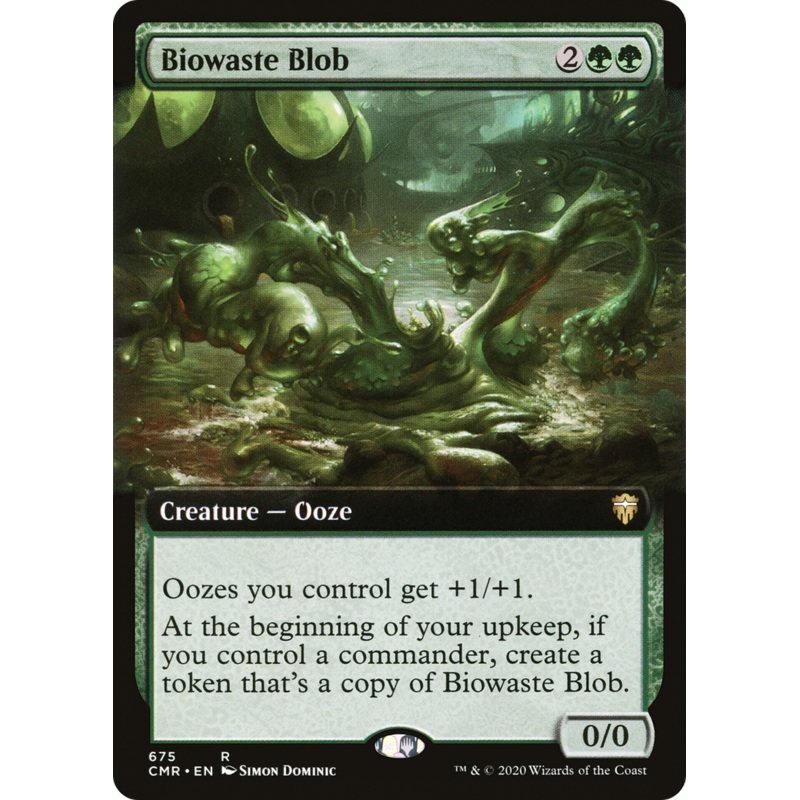 Biowaste Blob (Extended Art) [Commander Legends]