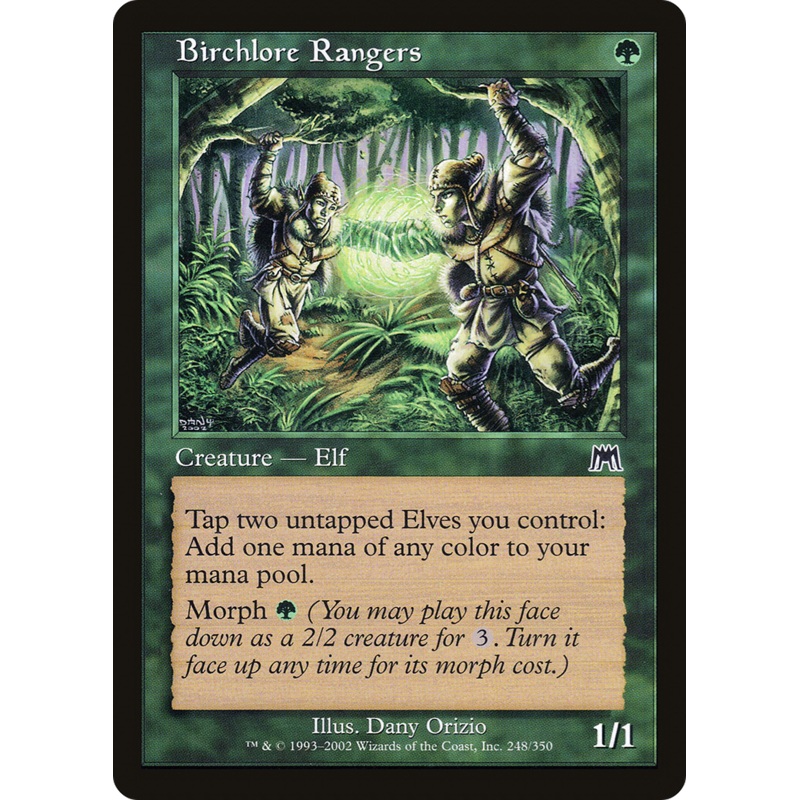 Birchlore Rangers [Onslaught] Foil