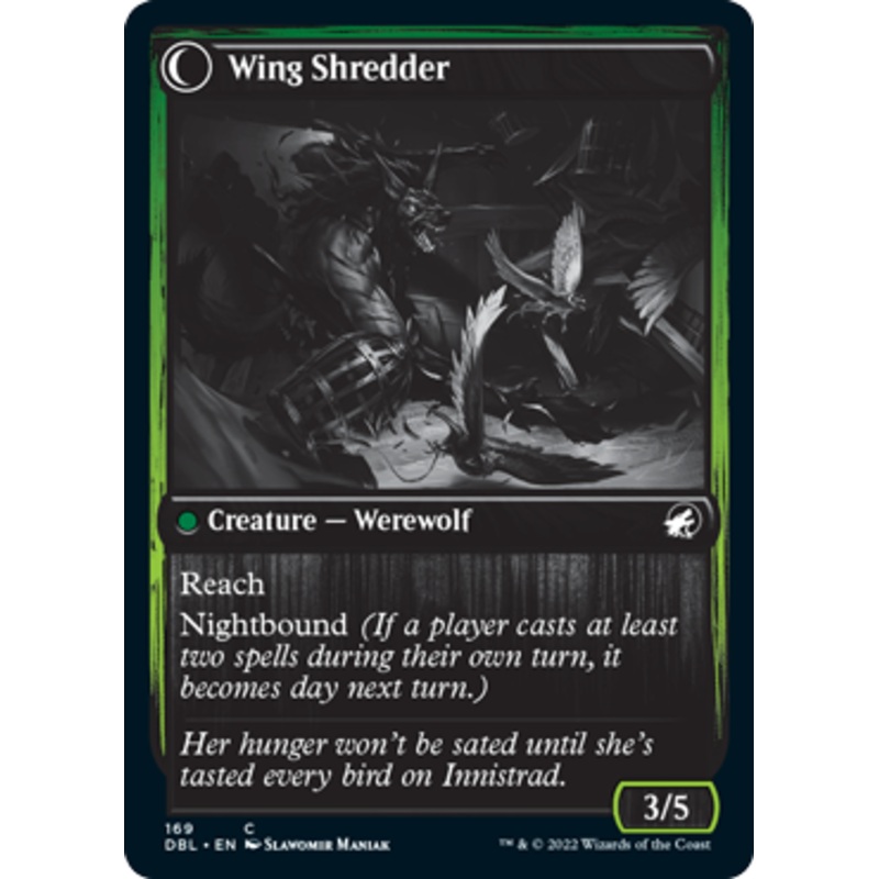 Bird Admirer // Wing Shredder [Innistrad: Double Feature] Foil