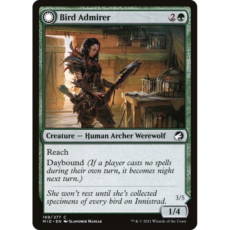 Bird Admirer // Wing Shredder [Innistrad: Midnight Hunt]