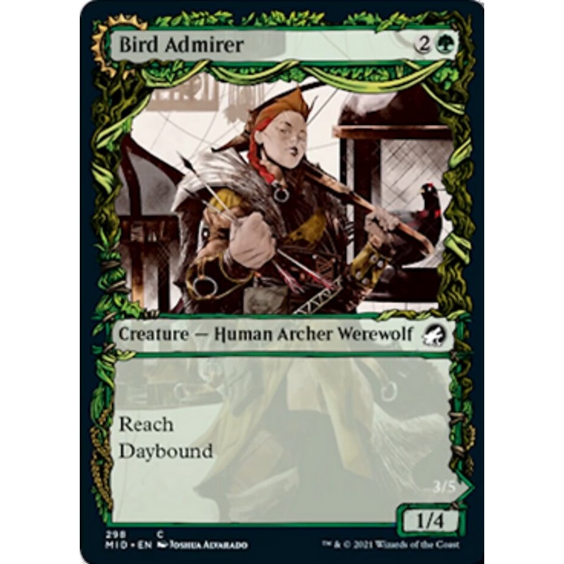Bird Admirer // Wing Shredder (Showcase Equinox) [Innistrad: Midnight Hunt] Foil