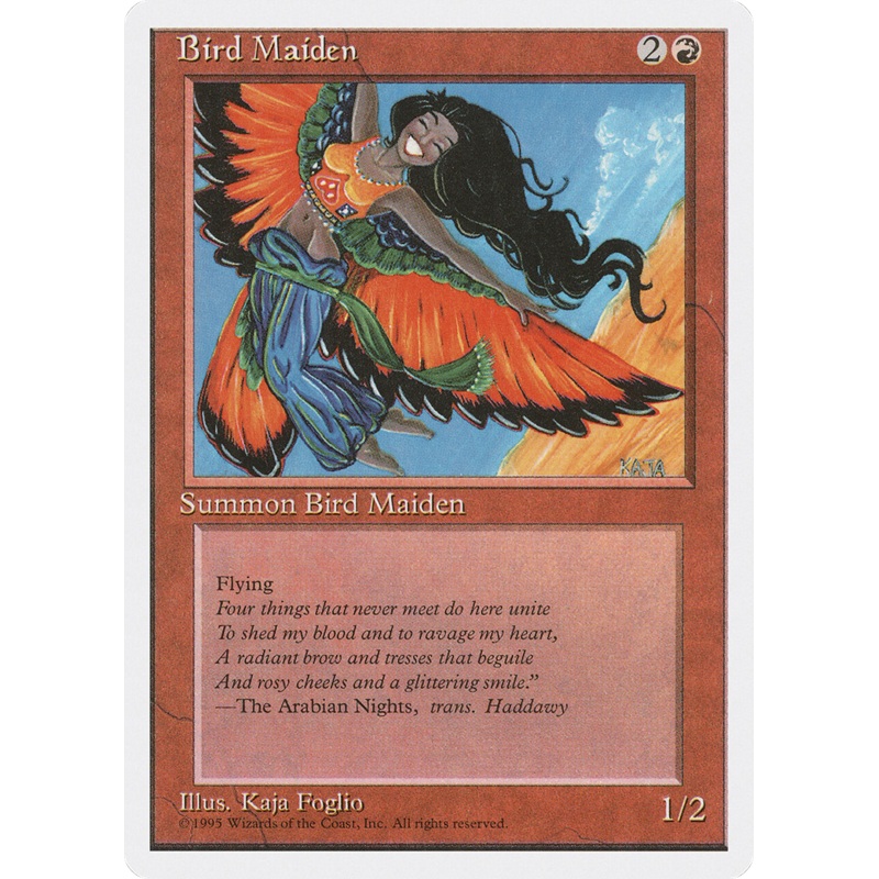 Bird Maiden [Fourth Edition]
