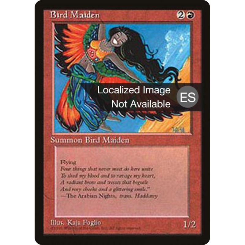 Bird Maiden [Fourth Edition (Foreign Black Border)]
