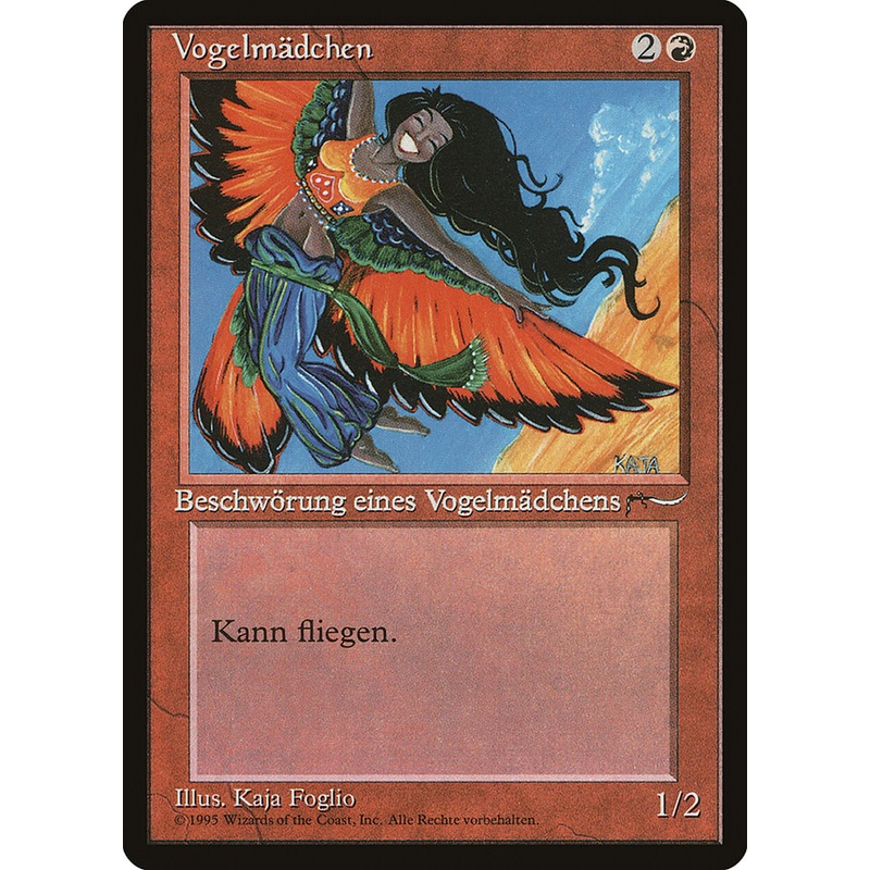 Bird Maiden (German) – “Vogelmadchen” [Renaissance]