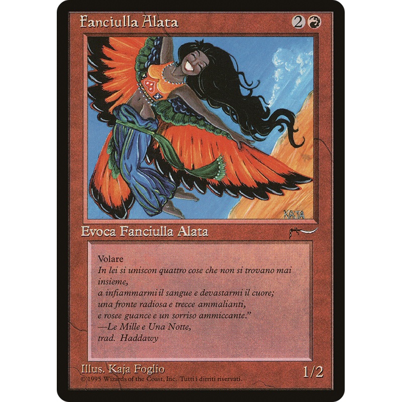 Bird Maiden (Italian) – “Fanciulla Alata” [Rinascimento]
