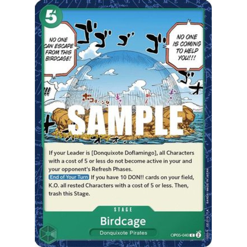 Birdcage (OP05-040) 1st Anniversary Tournament Cards