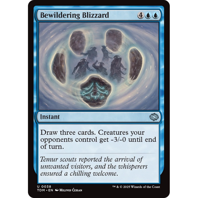 Bewildering Blizzard (038) – Tarkir: Dragonstorm