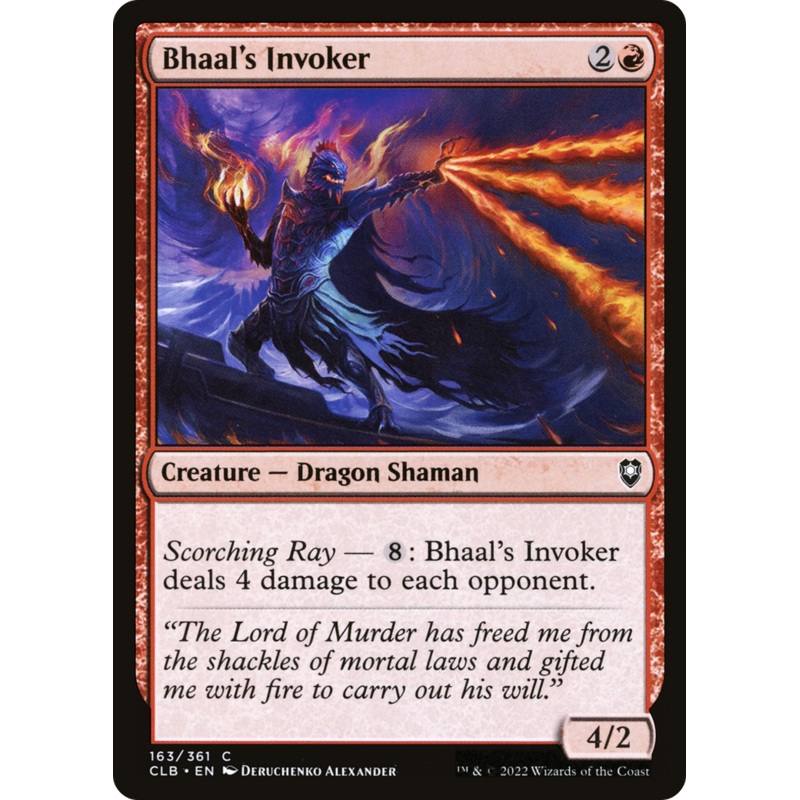Bhaal’s Invoker [Commander Legends: Battle for Baldur’s Gate]
