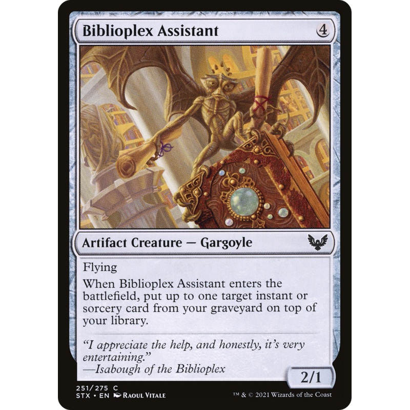 Biblioplex Assistant [Strixhaven: School of Mages]