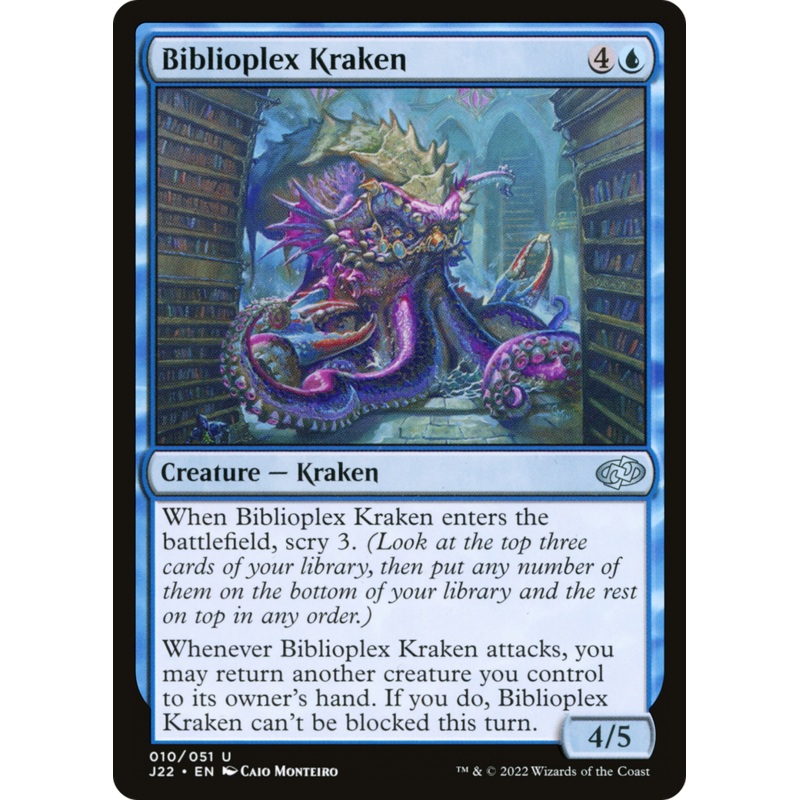 Biblioplex Kraken [Jumpstart 2022]
