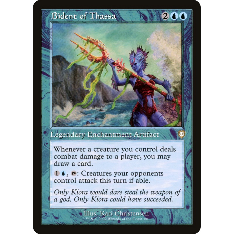 Bident of Thassa (Retro) [The Brothers’ War Commander]