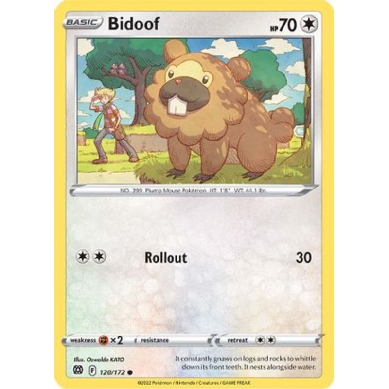 Bidoof (120/172) [Sword & Shield: Brilliant Stars]