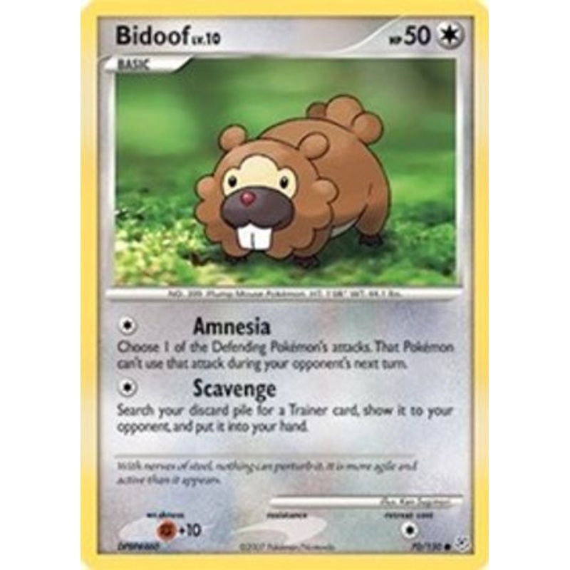 Bidoof (70/130) [Diamond & Pearl: Base Set]