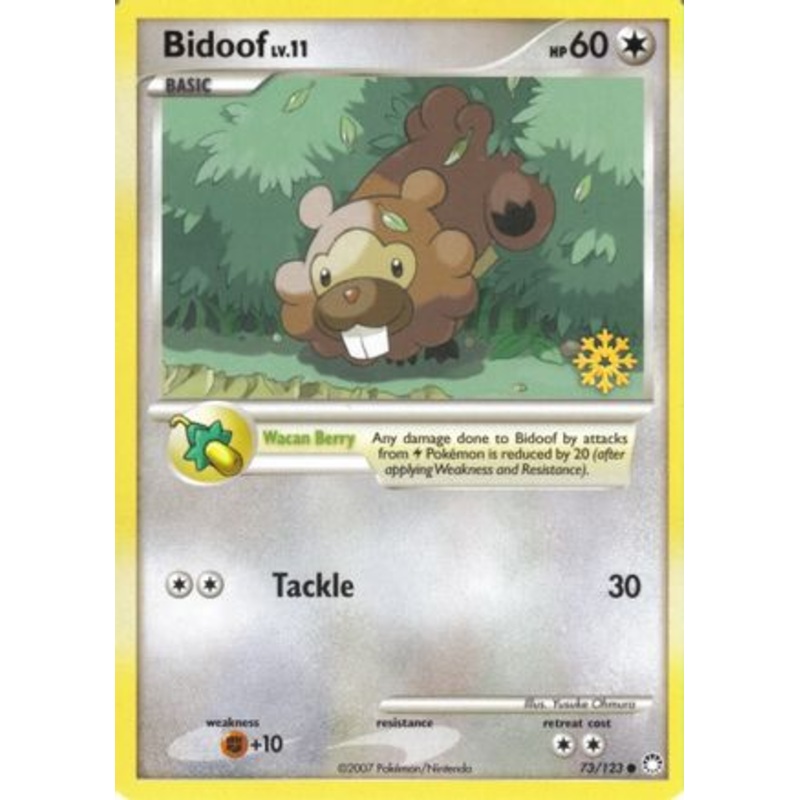 Bidoof (73/123) [Countdown Calendar Promos]
