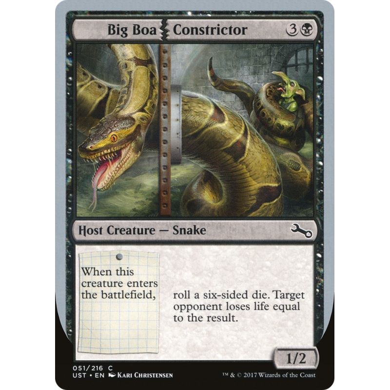 Big Boa Constrictor [Unstable]