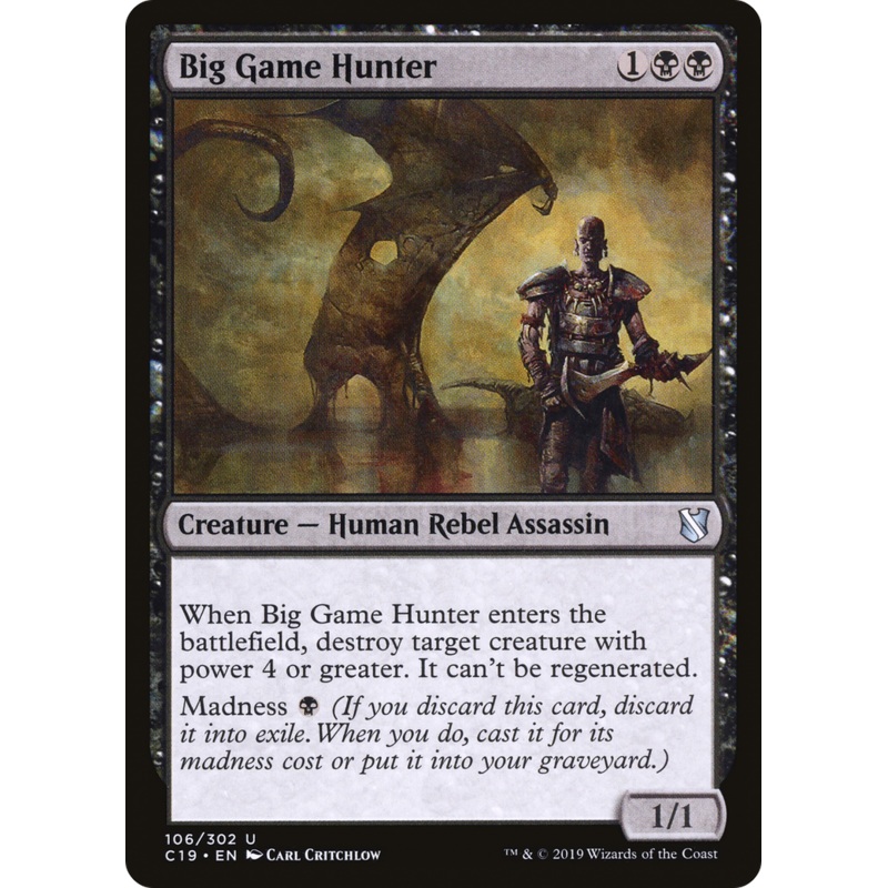 Big Game Hunter [Commander 2019]