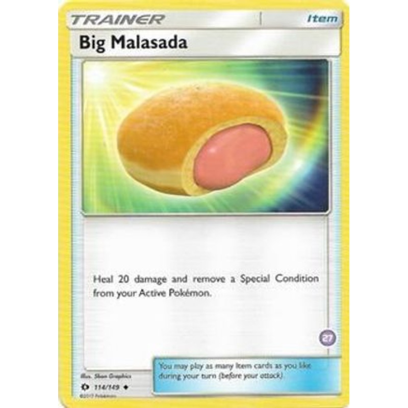 Big Malasada (114/149) (Deck Exclusive #27) [Sun & Moon: Trainer Kit – Alolan Sandslash]