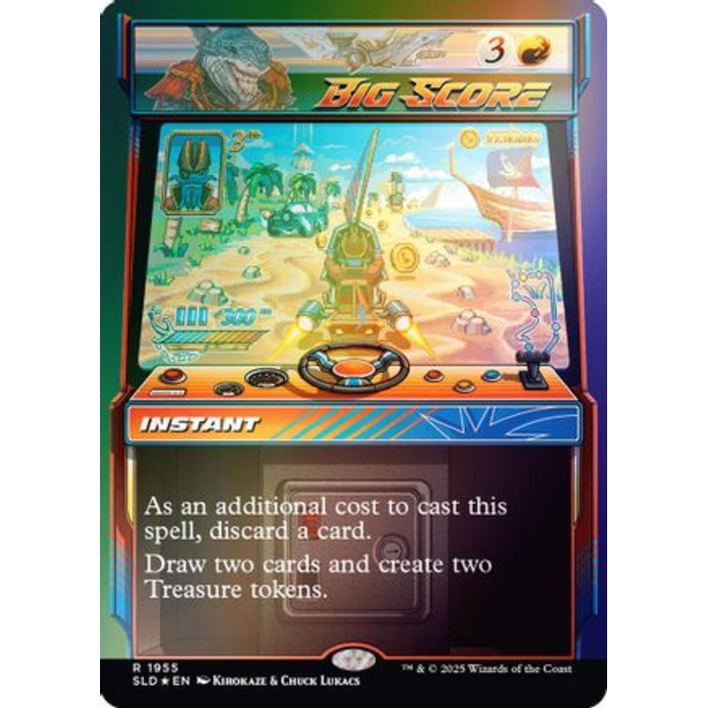 Big Score (Rainbow Foil) Foil (1955) – Secret Lair Drop Series