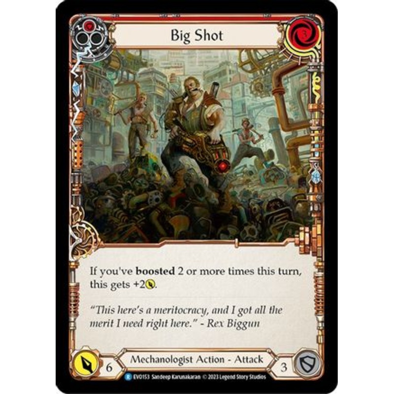 Big Shot (EVO153) Rainbow Foil – Bright Lights