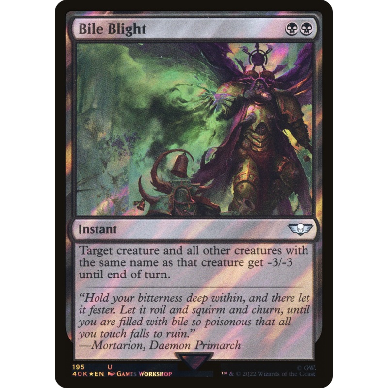 Bile Blight (Surge Foil) [Warhammer 40,000]