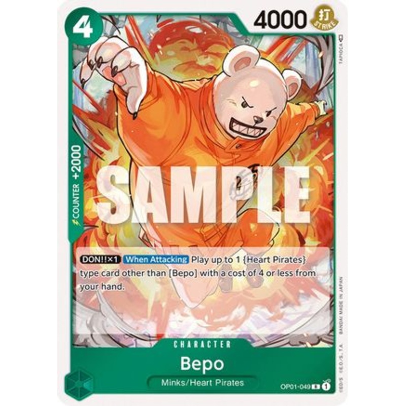 Bepo (OP01-049) Foil